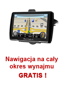 nawigacja gratis na okres wynajmu w top auto